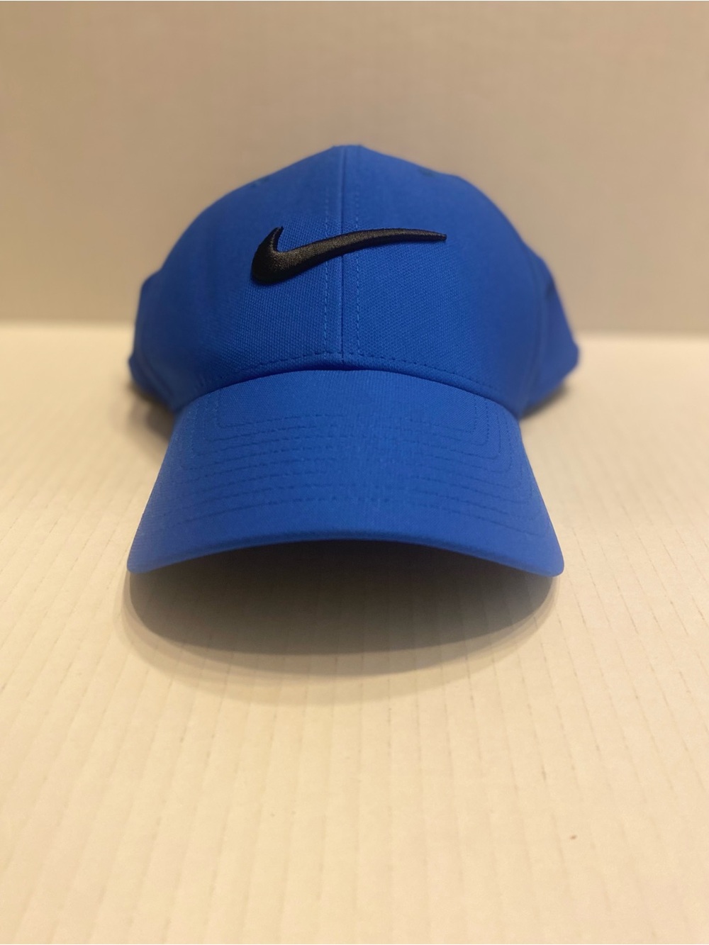 Nike Men’s Royal Blue adjustable Cap with Black Swoosh